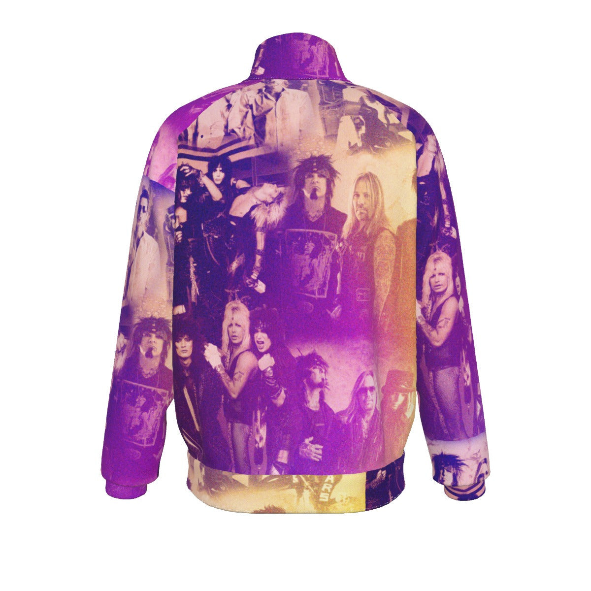 MERCHMOMENT Motley Crue 80s Babies Track Jacket [Jacket]