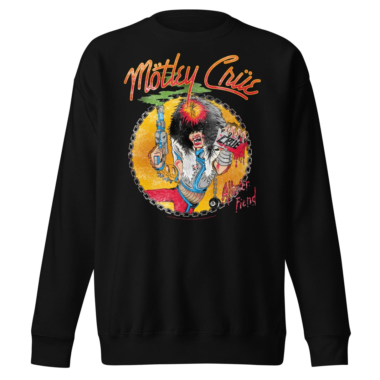 MERCHMOMENT Motley Crue - Allister Fiend Sweatshirt [Apparel]