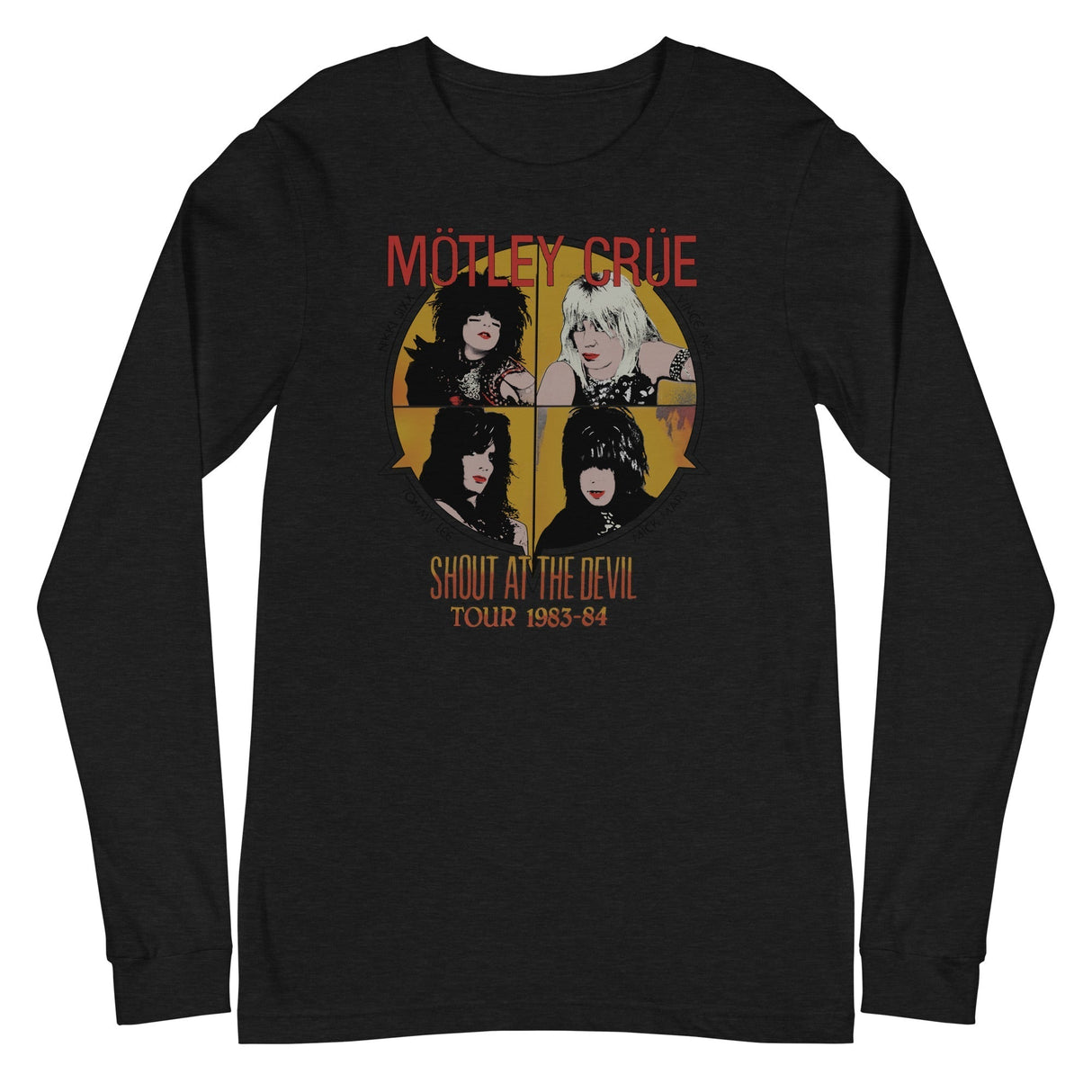 Motley Crue - Always on Tour Long Sleeve T-Shirt ()