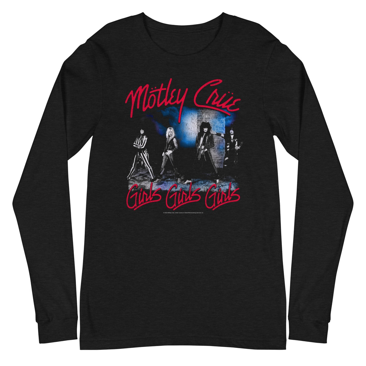 Motley Crue - Girls Girls Girls Long Sleeve T-Shirt ()