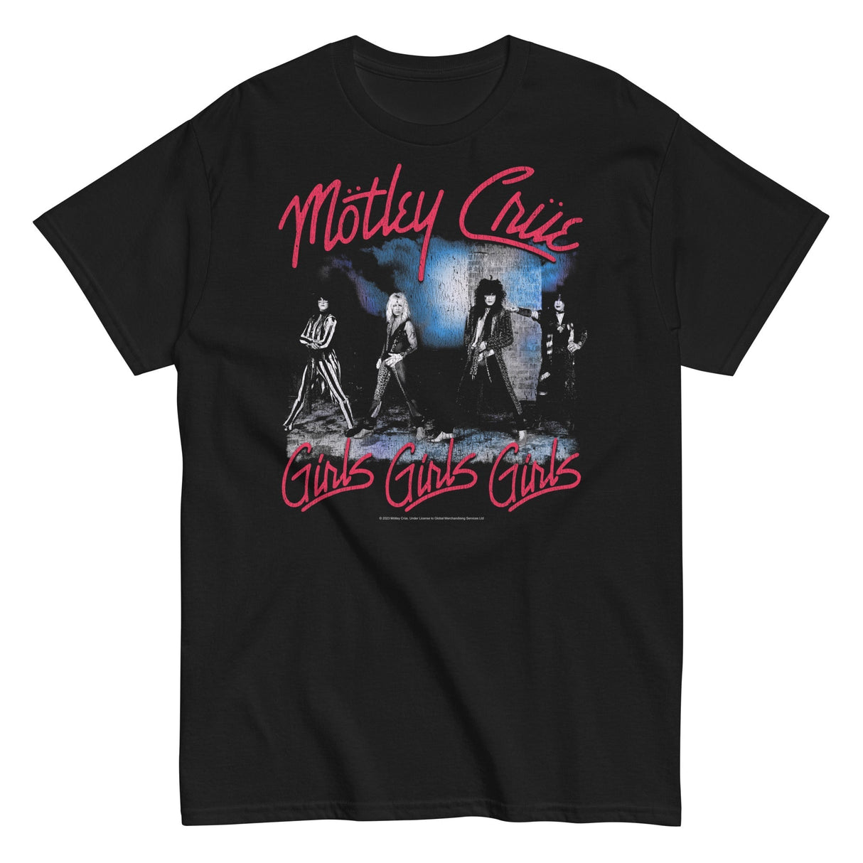 Motley Crue - Girls Girls Girls T-Shirt ()