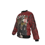 MERCHMOMENT Motley Crue Graffiti Bomber Jacket [Jacket]