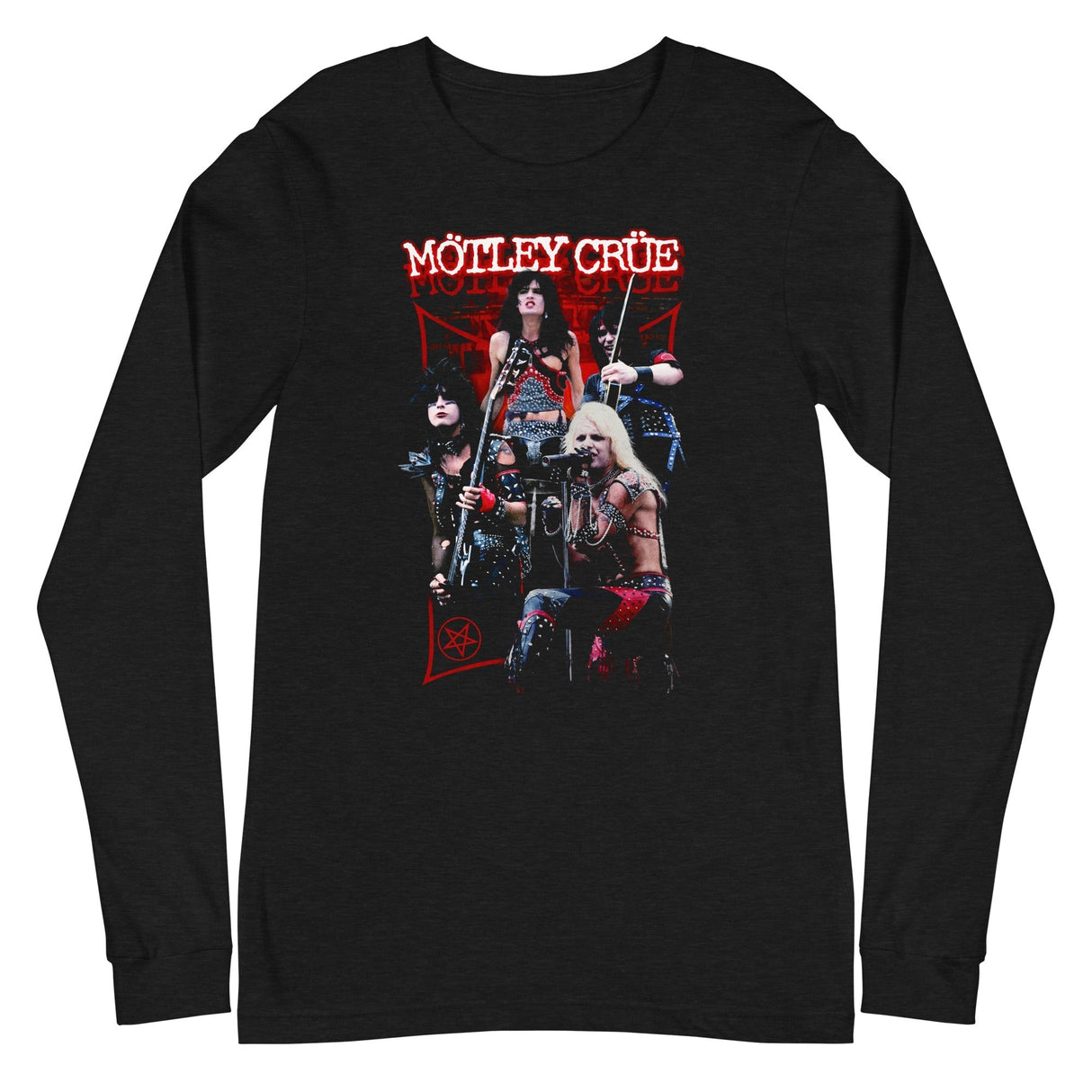 Motley Crue - Live Long Sleeve T-Shirt ()