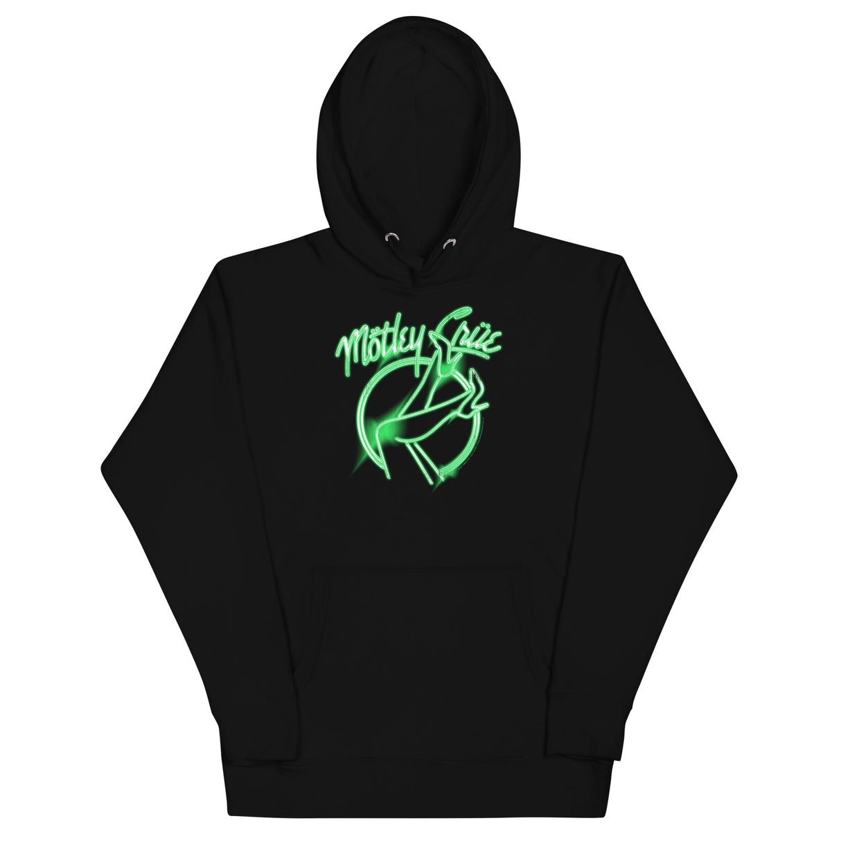 Motley Crue - Neon Green Girls Hoodie ()