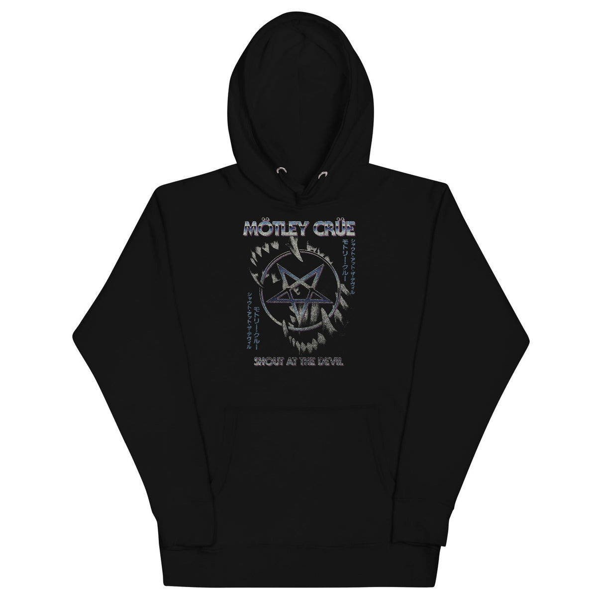 MERCHMOMENT Motley Crue - Pentagram Hoodie [Apparel]