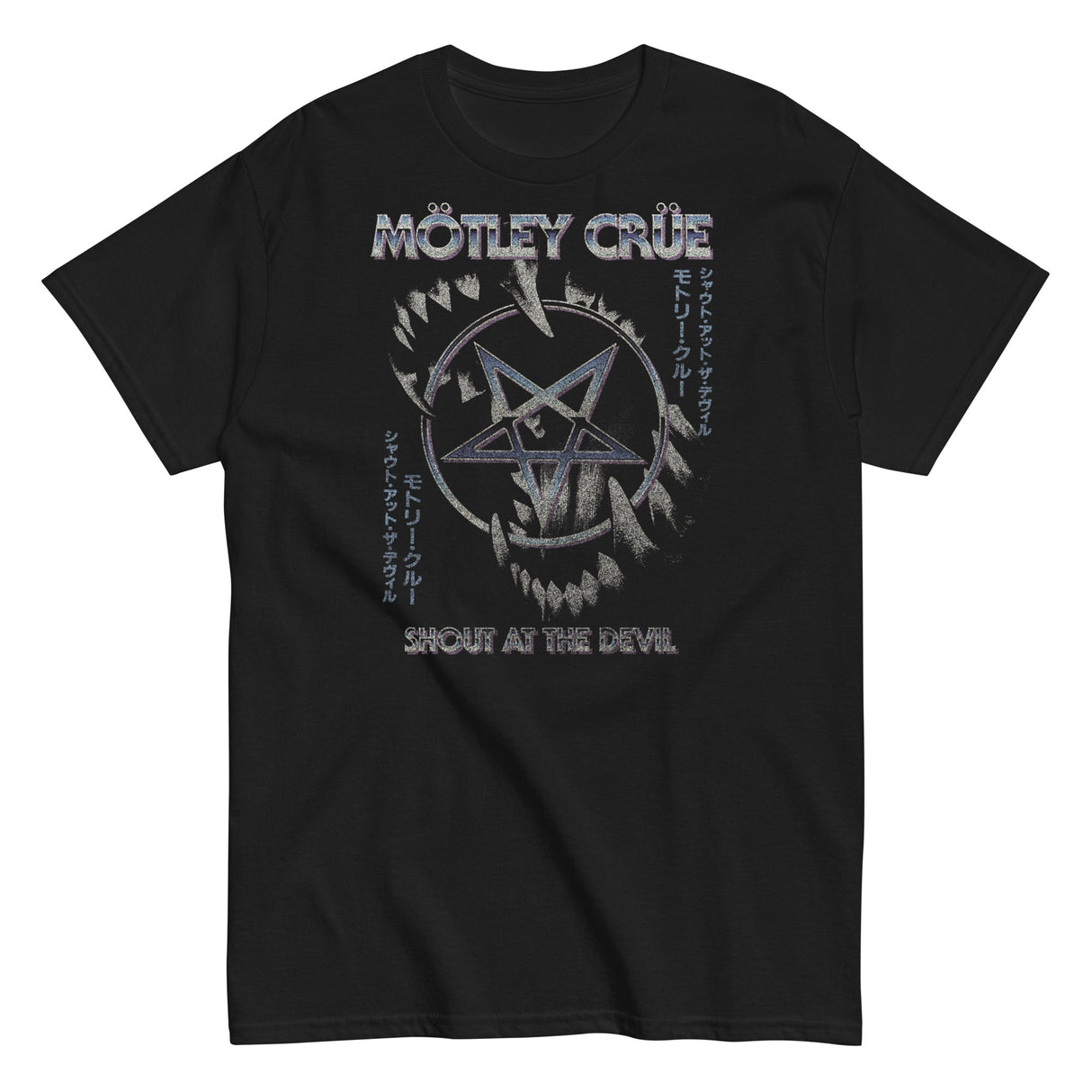 MERCHMOMENT Motley Crue - Pentagram T-Shirt [Apparel]