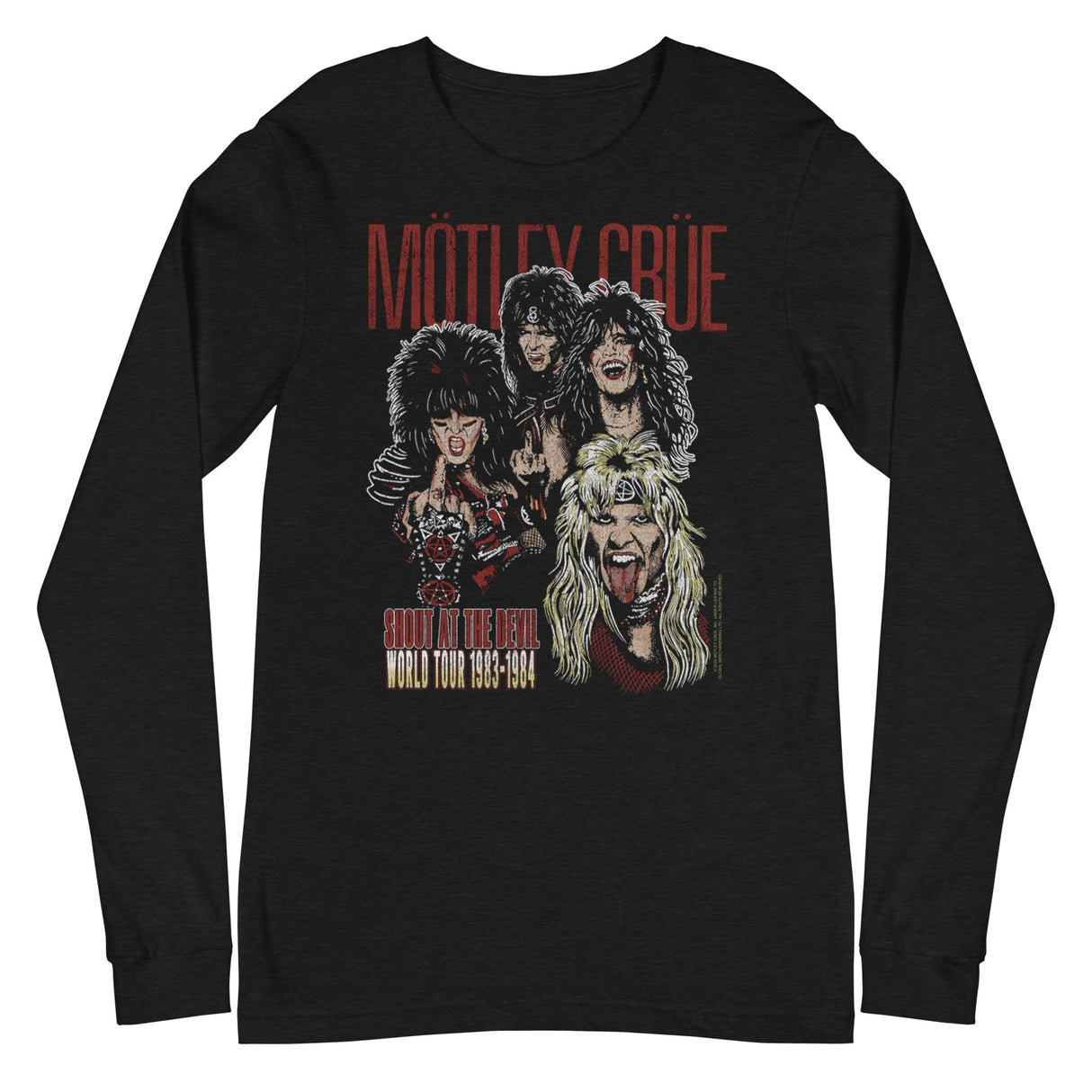 Motley Crue - Shout at the Devil Long Sleeve T-Shirt ()