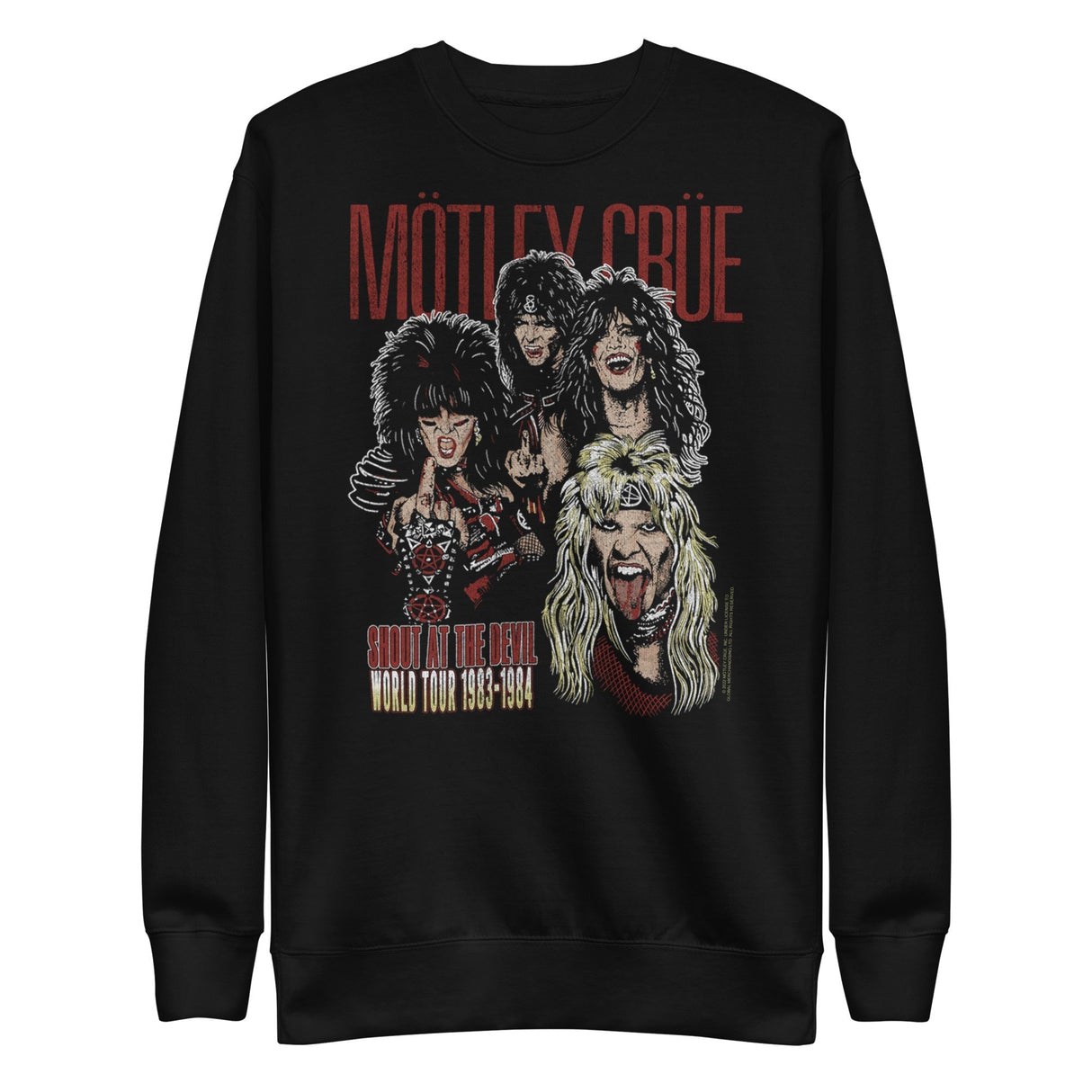 Motley Crue - Shout at the Devil Sweatshirt ()