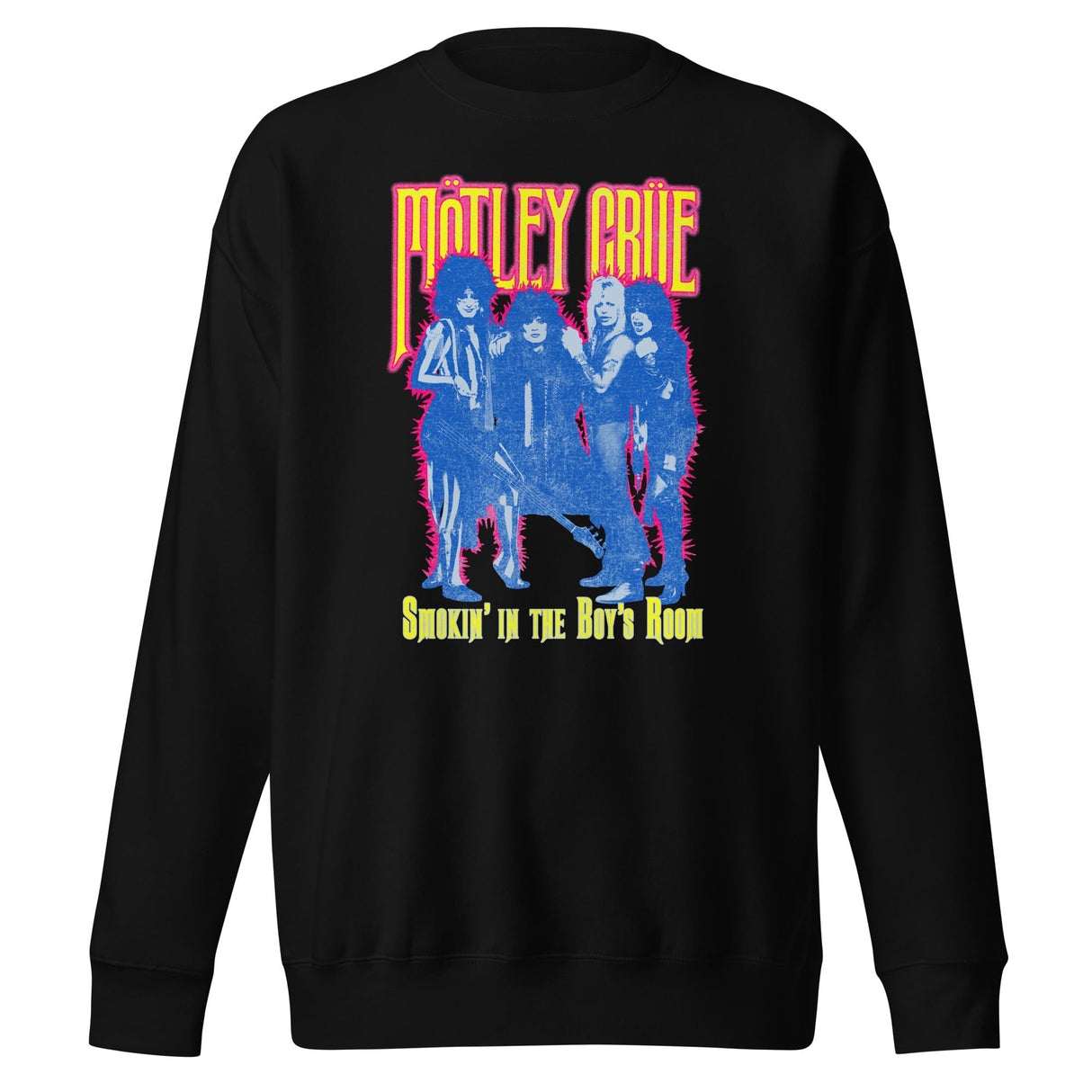MERCHMOMENT Motley Crue - Smokin' in the Boy's Room Sweatshirt [Apparel]