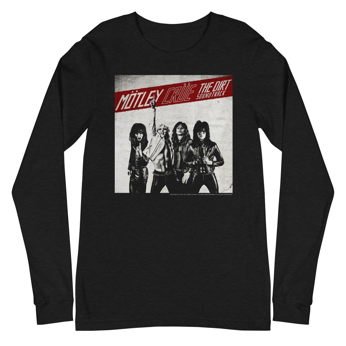 Motley Crue - The Dirt Cover Long Sleeve T-Shirt ()