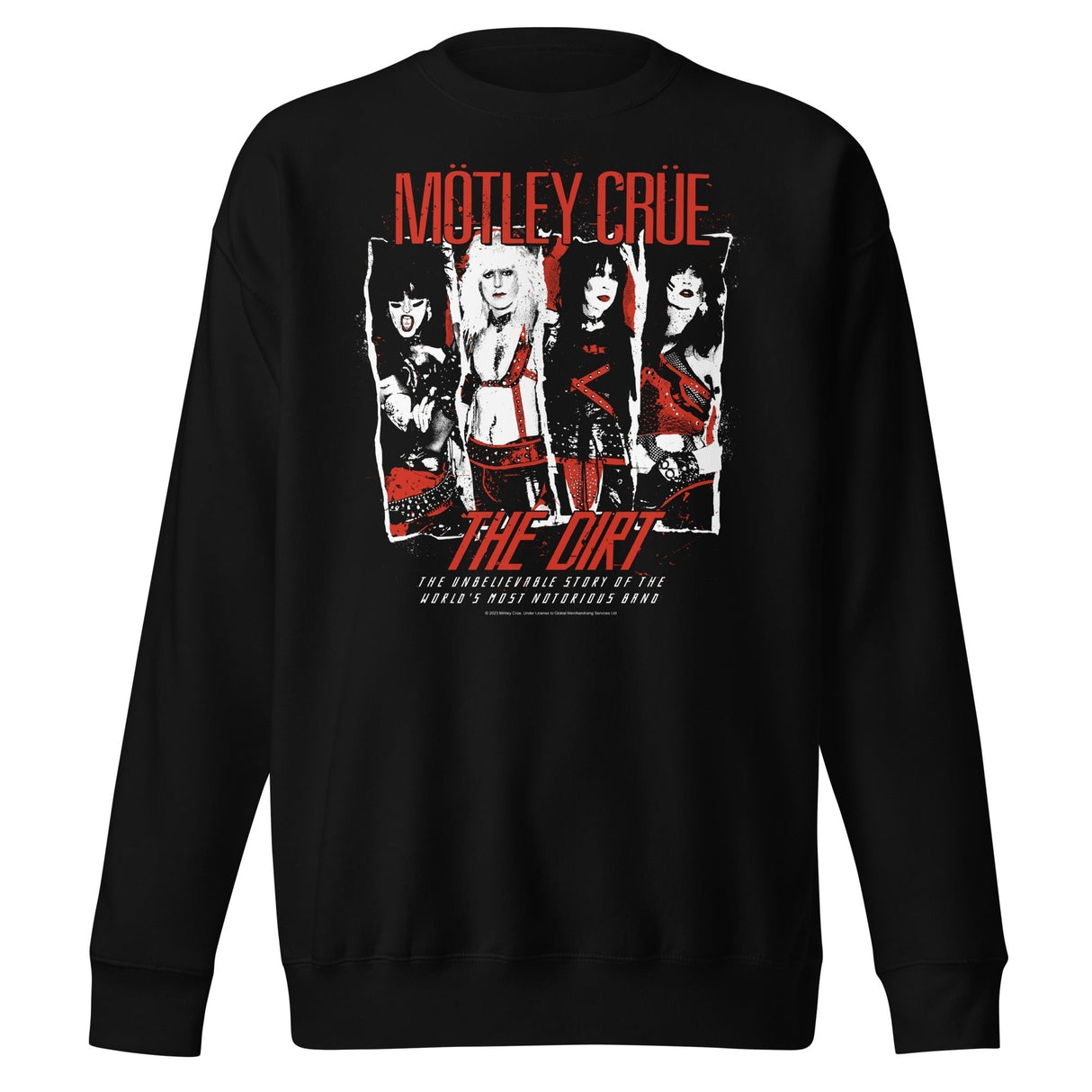 MERCHMOMENT Motley Crue - The Dirt Sweatshirt [Apparel]