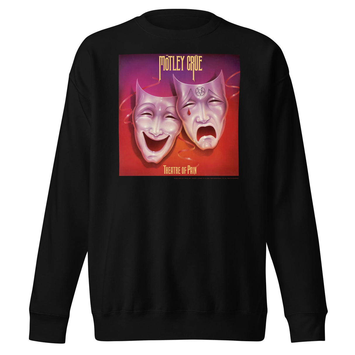 Motley Crue - Theatre of Pain Cover Sweatshirt ()