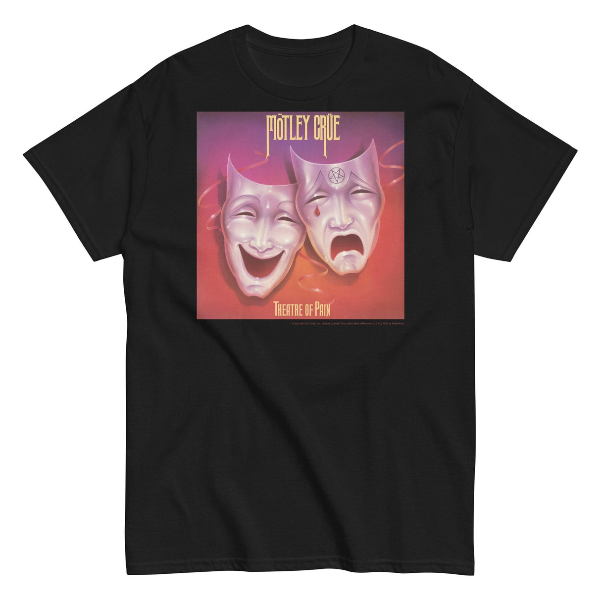 Motley Crue - Theatre of Pain Cover T-Shirt ()