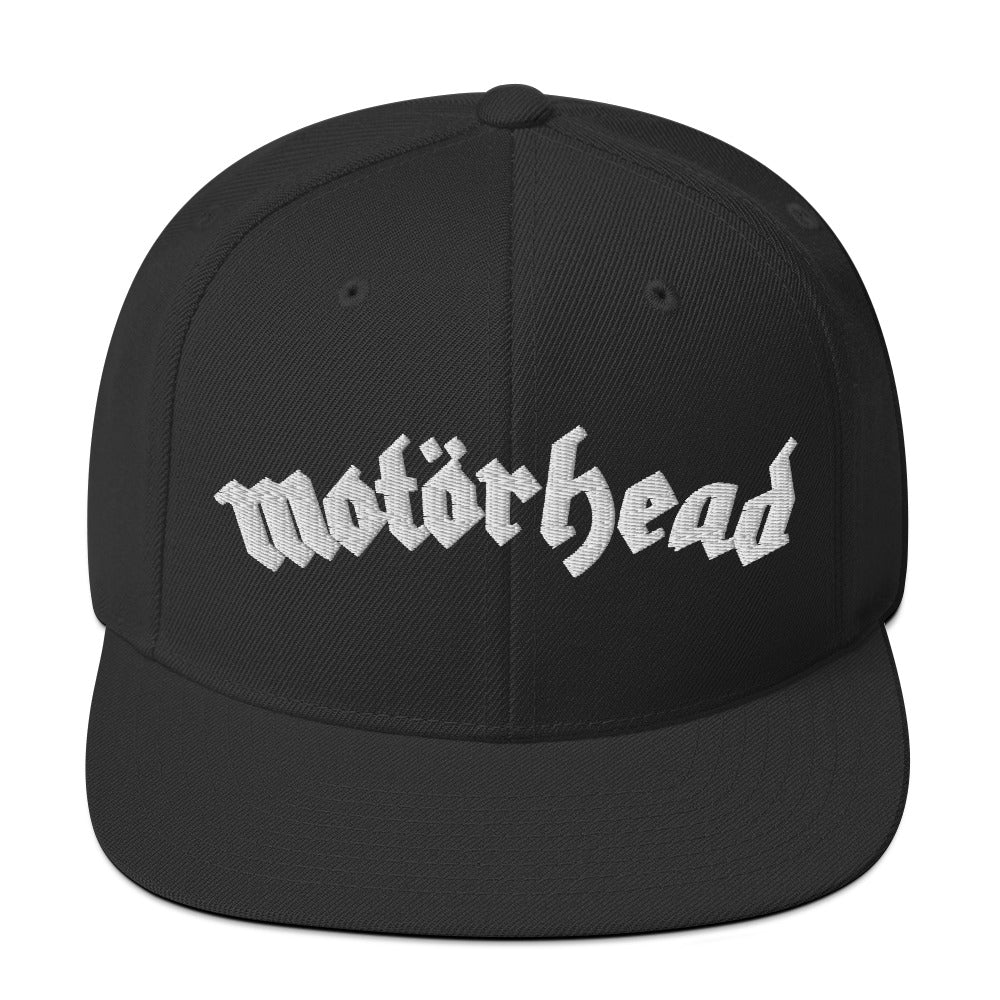 Motorhead Arched Logo Embroidered Snapback Hat ()