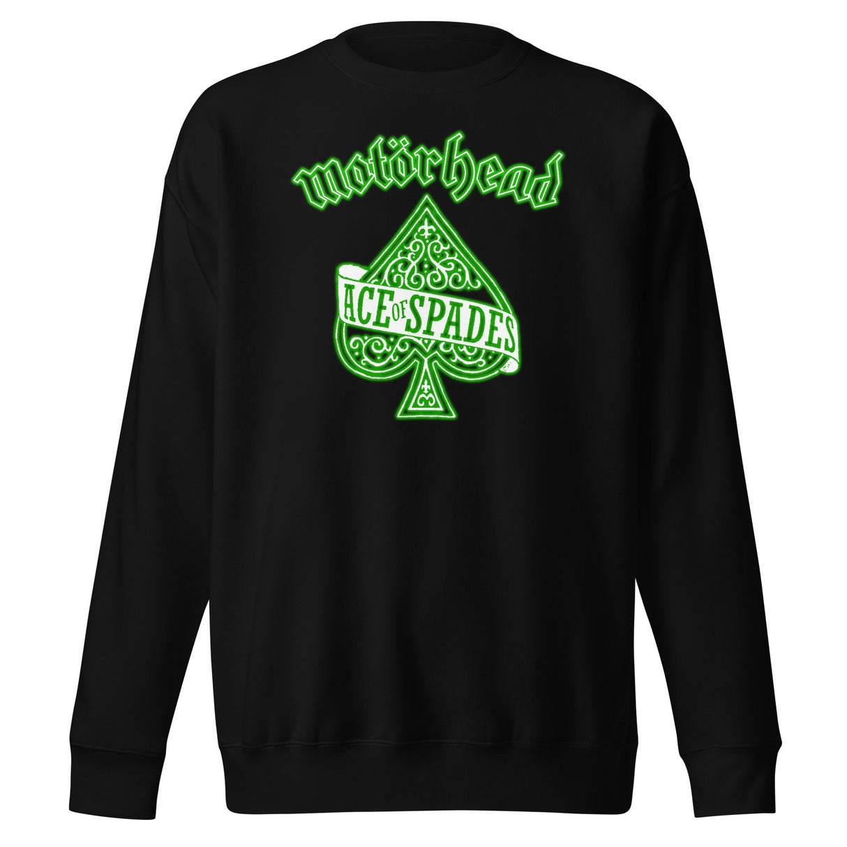 MERCHMOMENT Motorhead - Green Ace Sweatshirt [Apparel]
