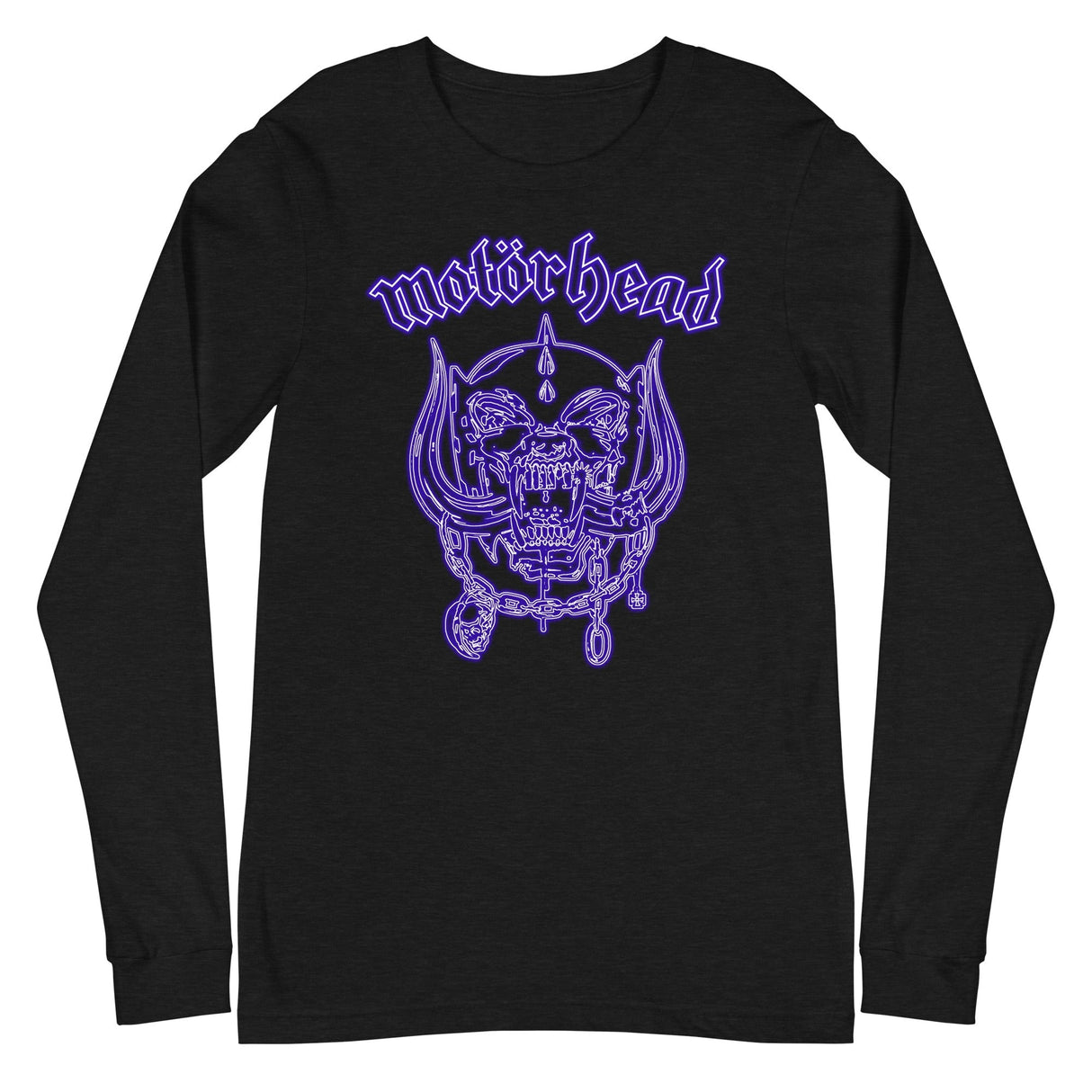 Motorhead - Neon Blue Warpig Long Sleeve T-Shirt ()