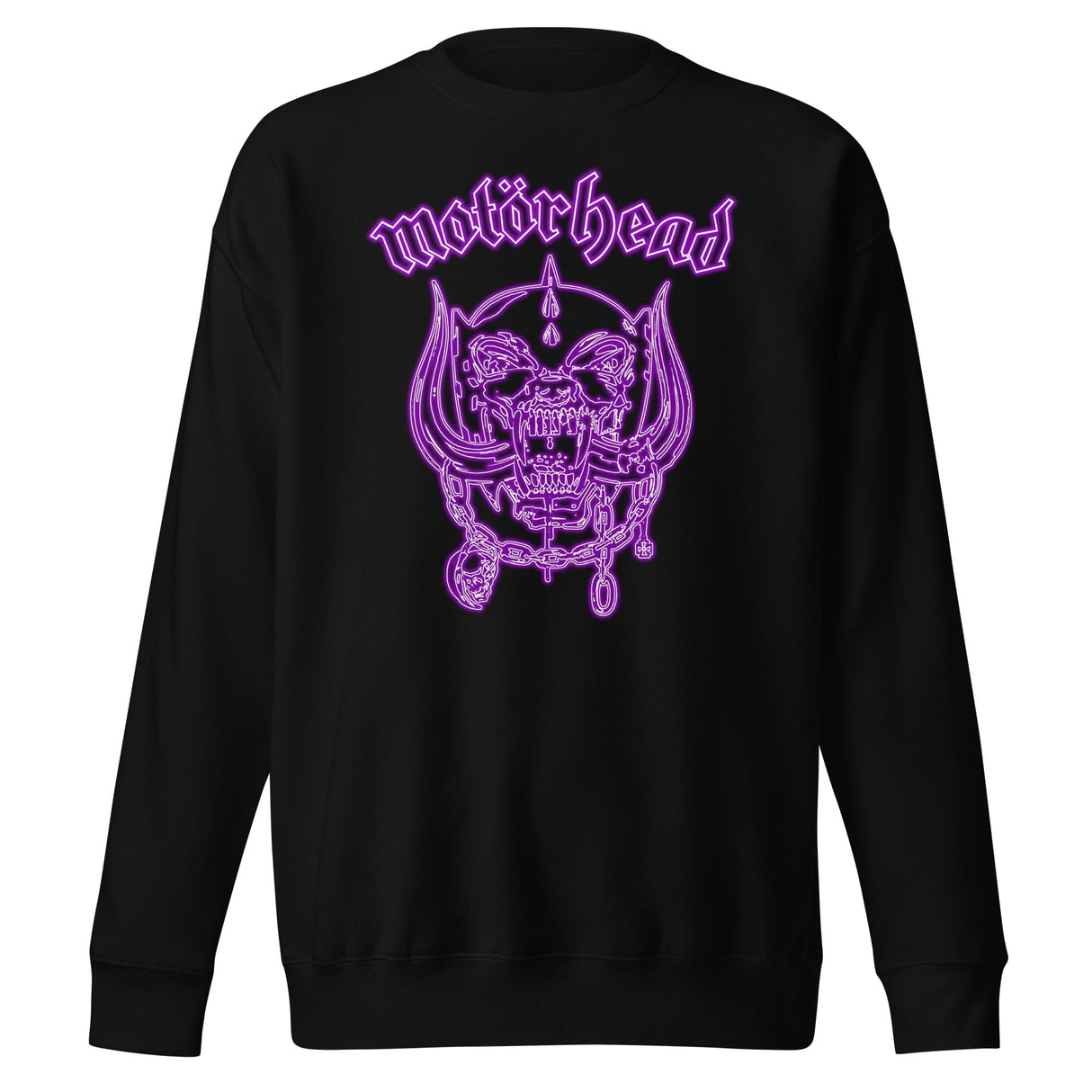 Motorhead - Neon Purple Warpig Sweatshirt ()