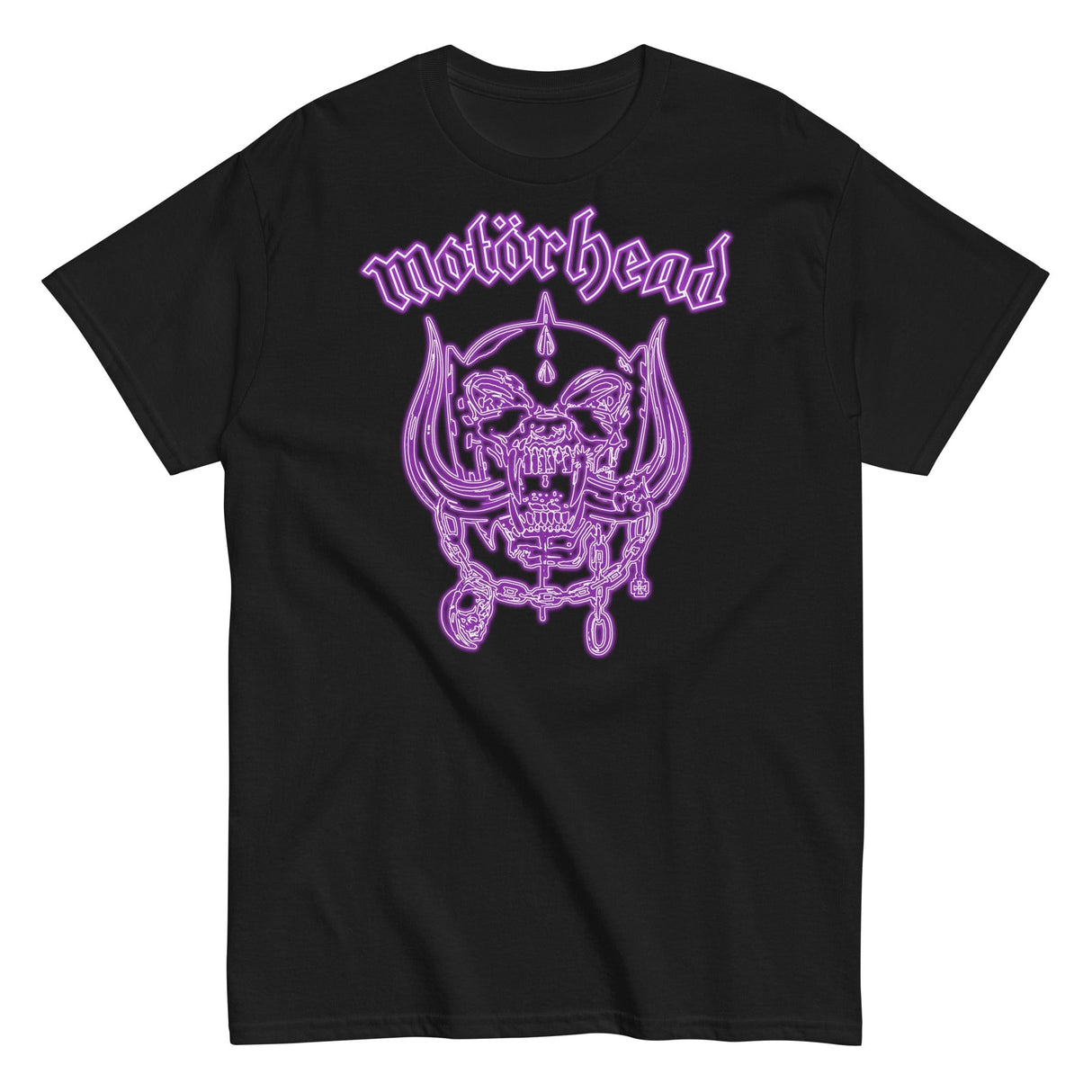 Motorhead - Neon Purple Warpig T-Shirt ()