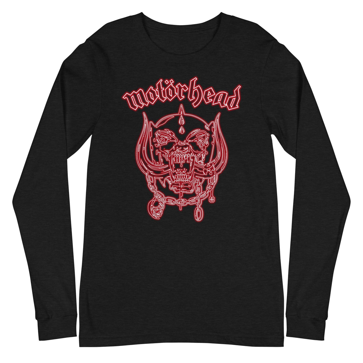 MERCHMOMENT Motorhead - Neon Red Warpig Long Sleeve T-Shirt [Apparel]