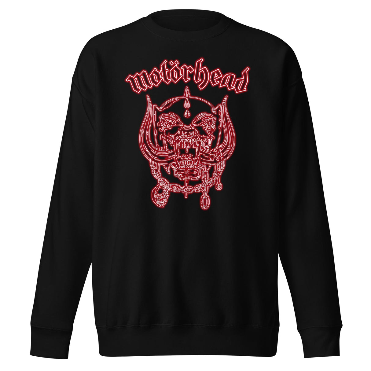 Motorhead - Neon Red Warpig Sweatshirt ()