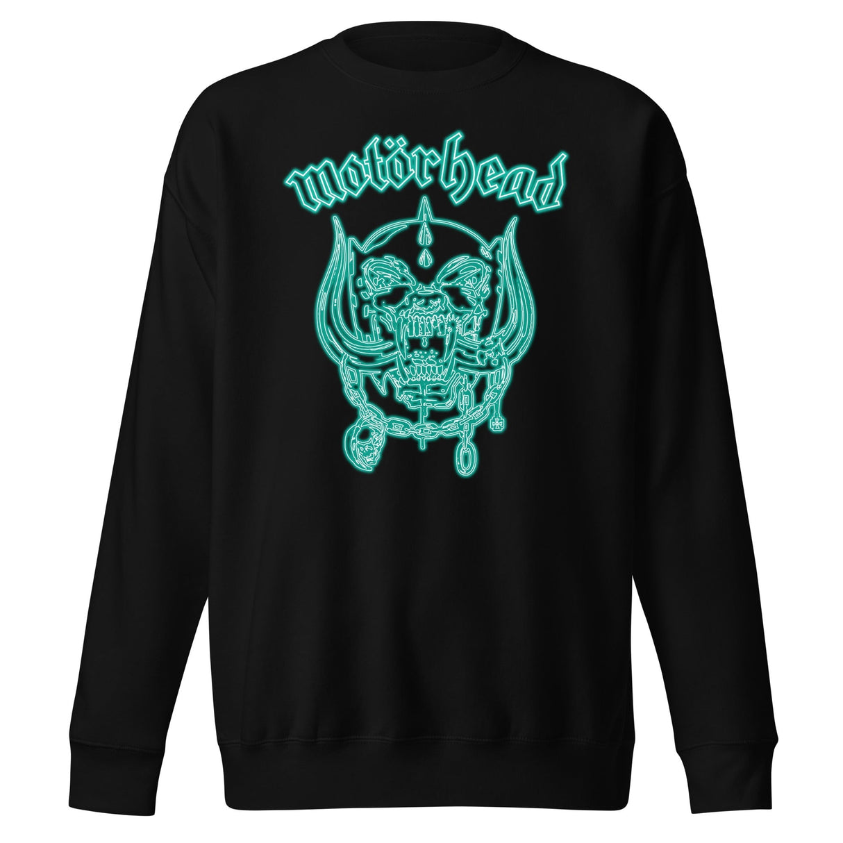 Motorhead - Neon Teal Warpig Sweatshirt ()