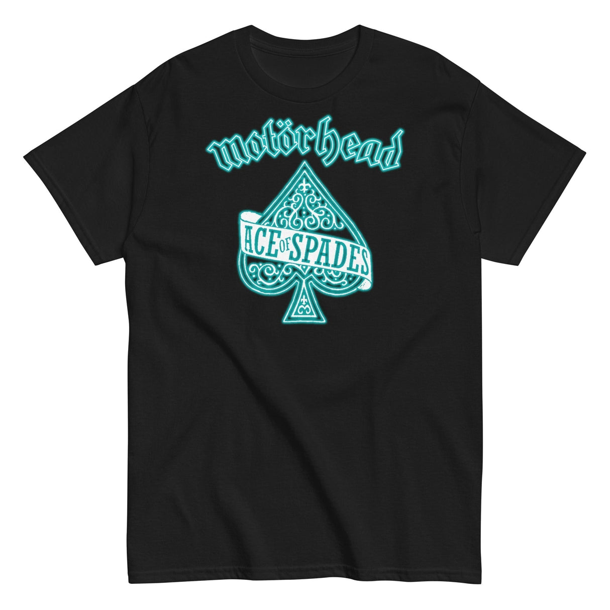 MERCHMOMENT Motorhead - Teal Ace T-Shirt [Apparel]