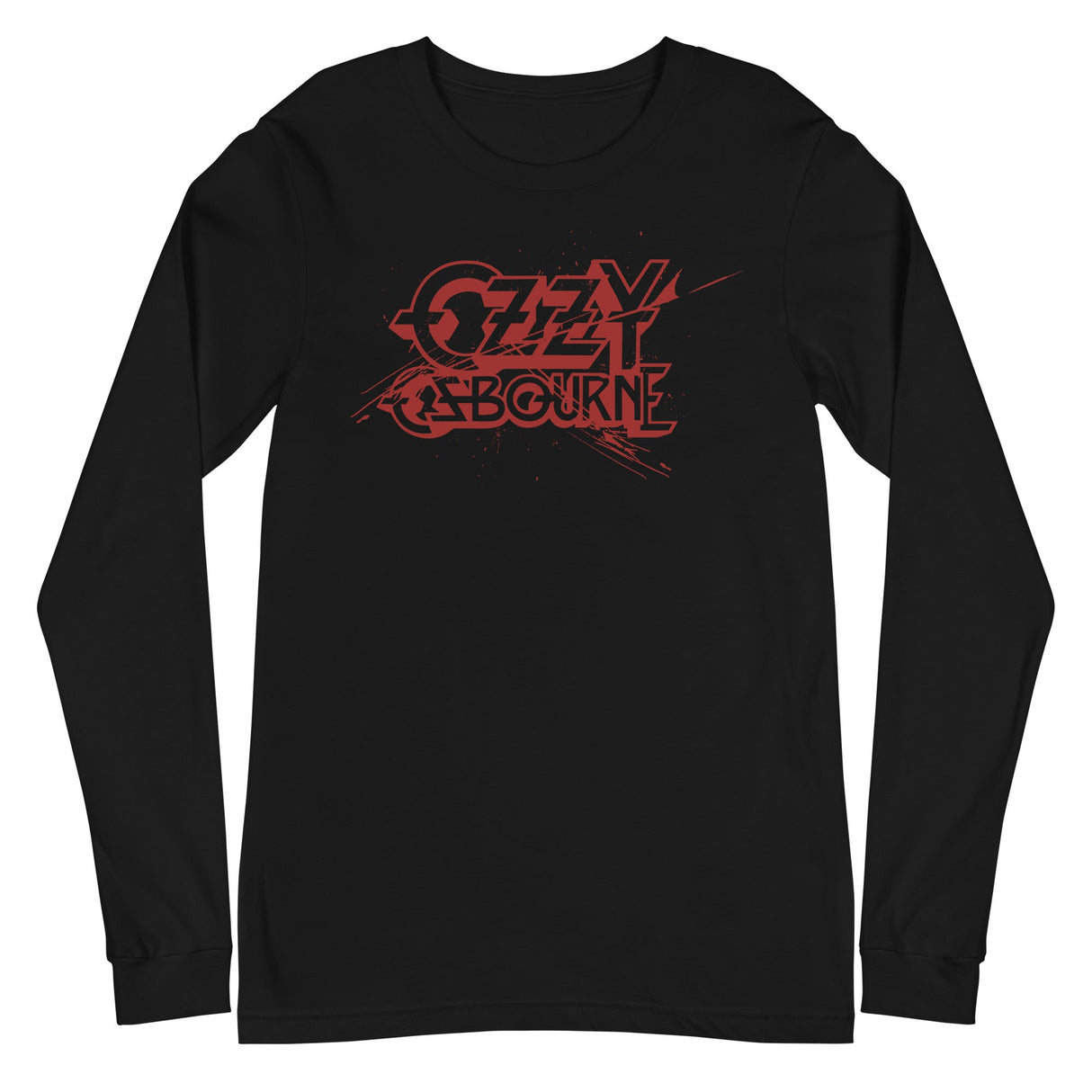 Ozzy Osbourne - Blood Logo Long Sleeve T-Shirt ()