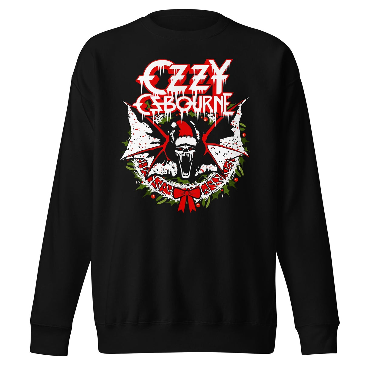 MERCHMOMENT Ozzy Osbourne - Christmas Sweatshirt [Apparel]