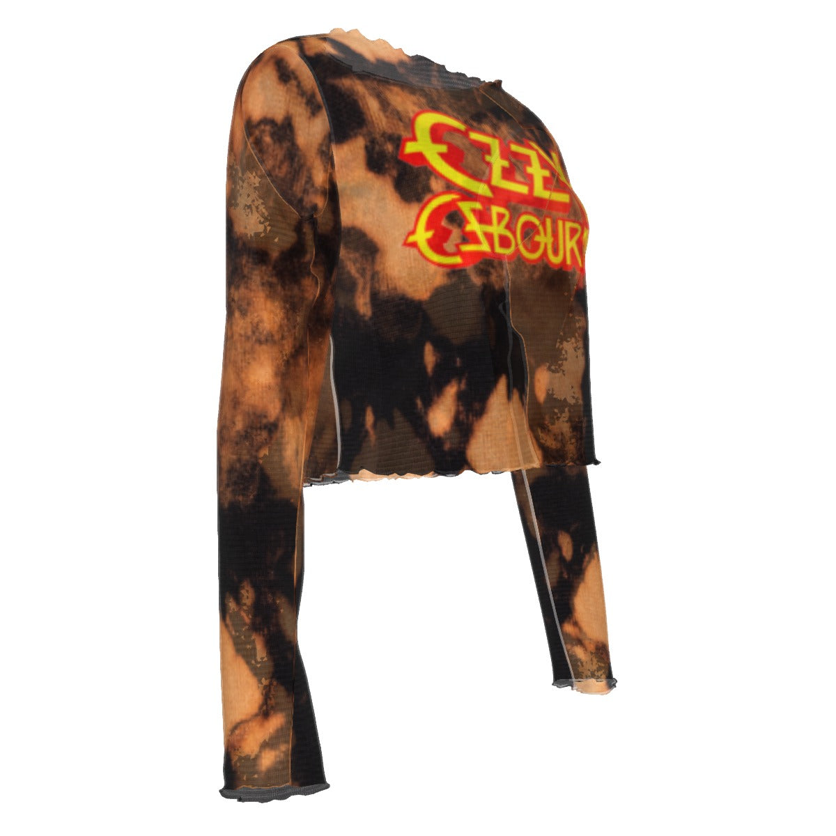 MERCHMOMENT Ozzy Osbourne Classic Logo Women's Mesh Top [Apparel]
