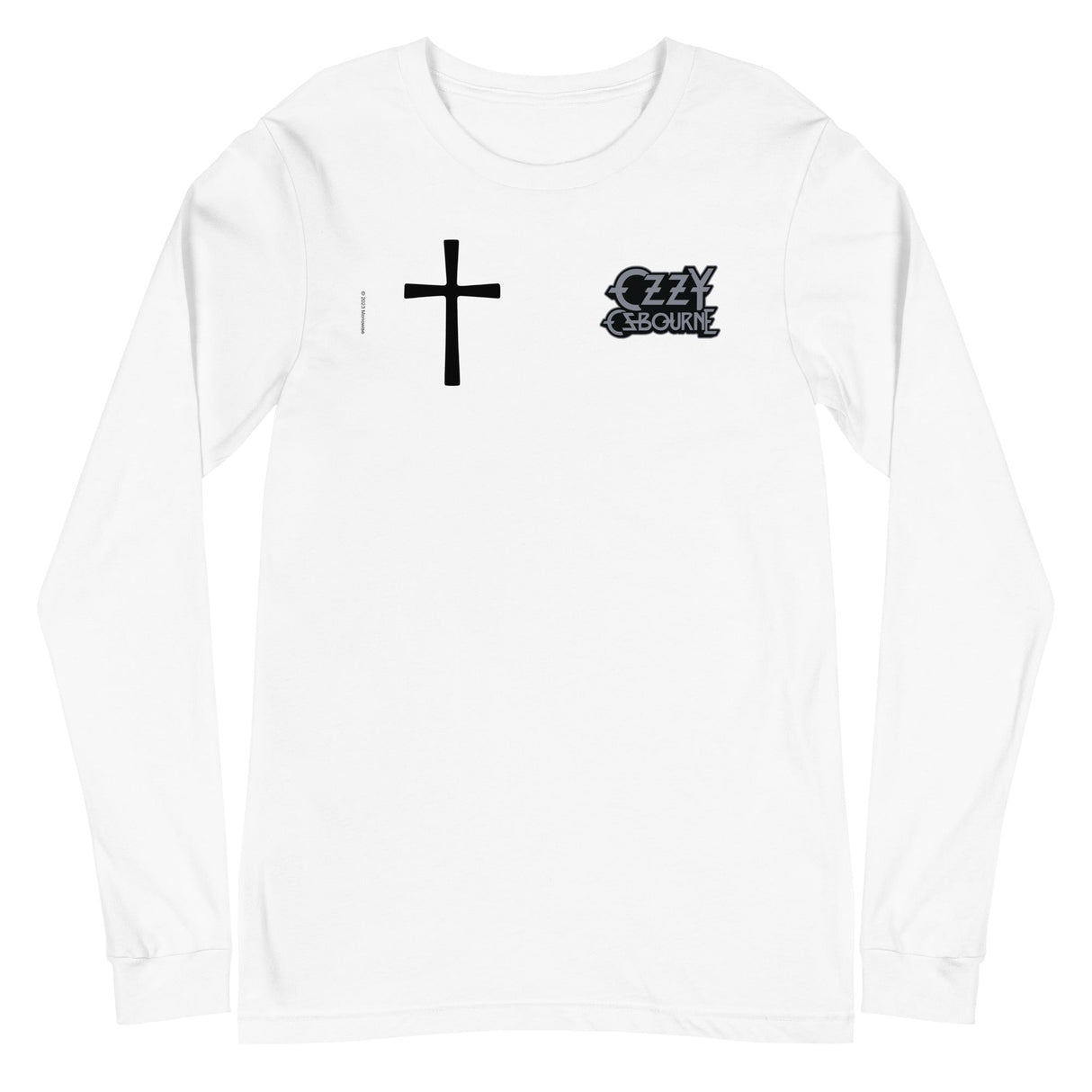 Ozzy Osbourne - Cross Logo Long Sleeve T-Shirt ()