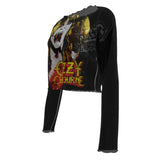MERCHMOMENT Ozzy Osbourne Drip Women's Mesh Top [Apparel]