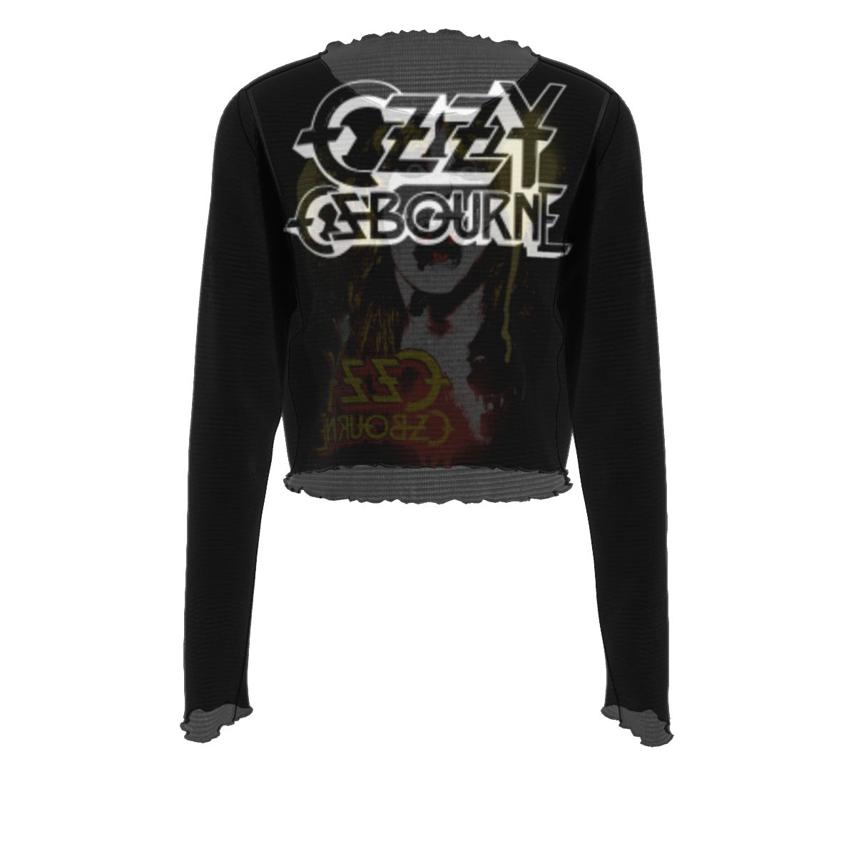 MERCHMOMENT Ozzy Osbourne Drip Women's Mesh Top [Apparel]