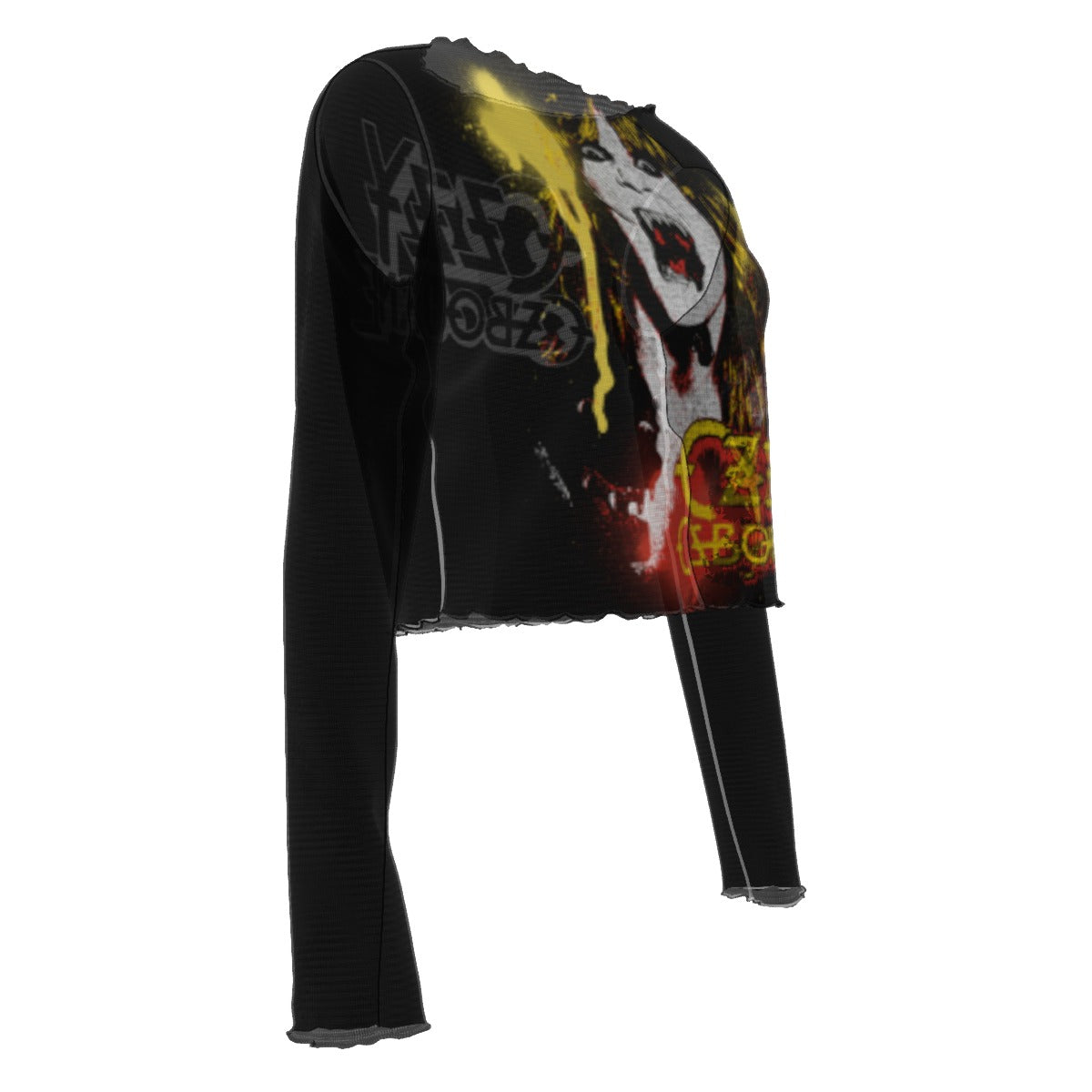 MERCHMOMENT Ozzy Osbourne Drip Women's Mesh Top [Apparel]