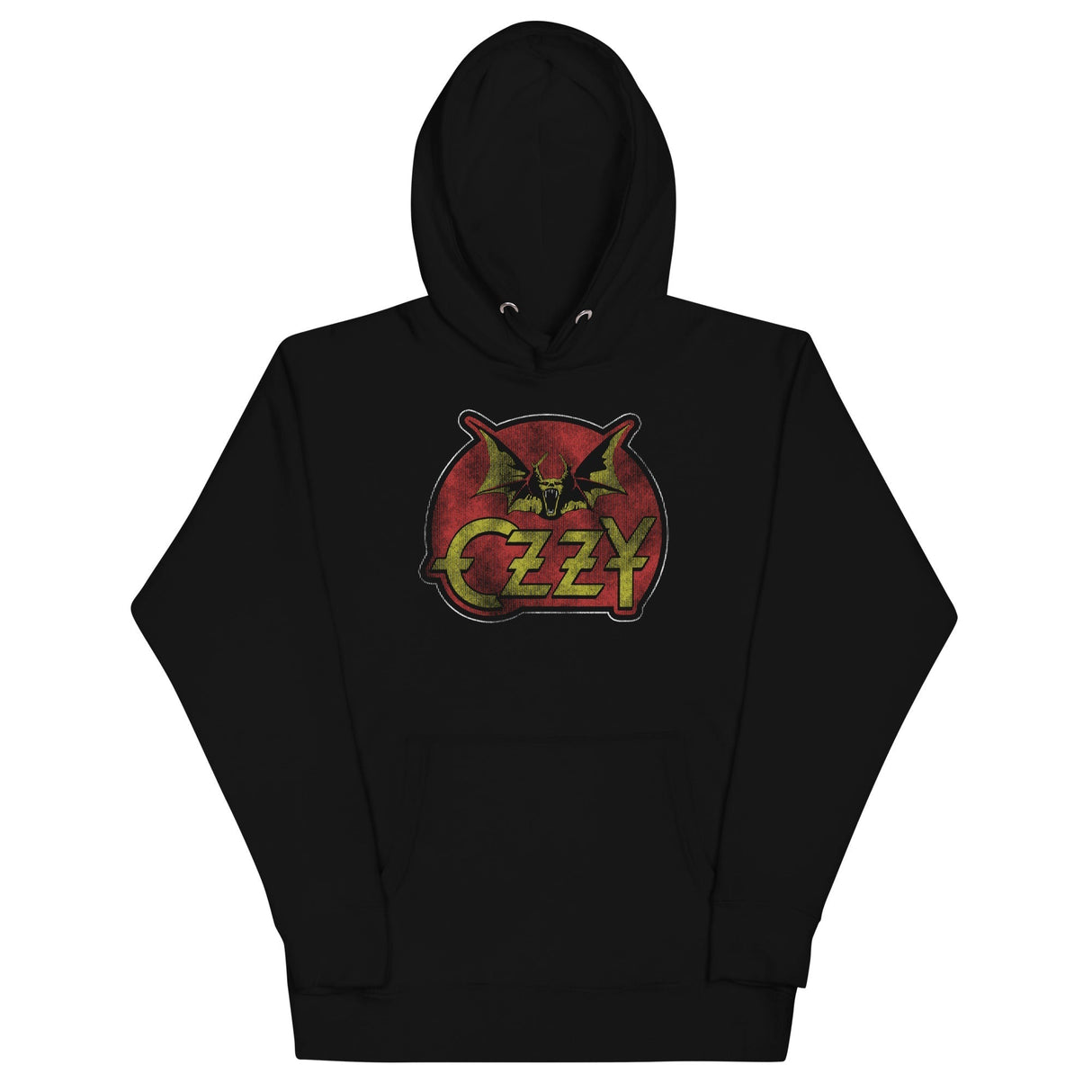 Ozzy Osbourne - Flaming Bat Hoodie ()