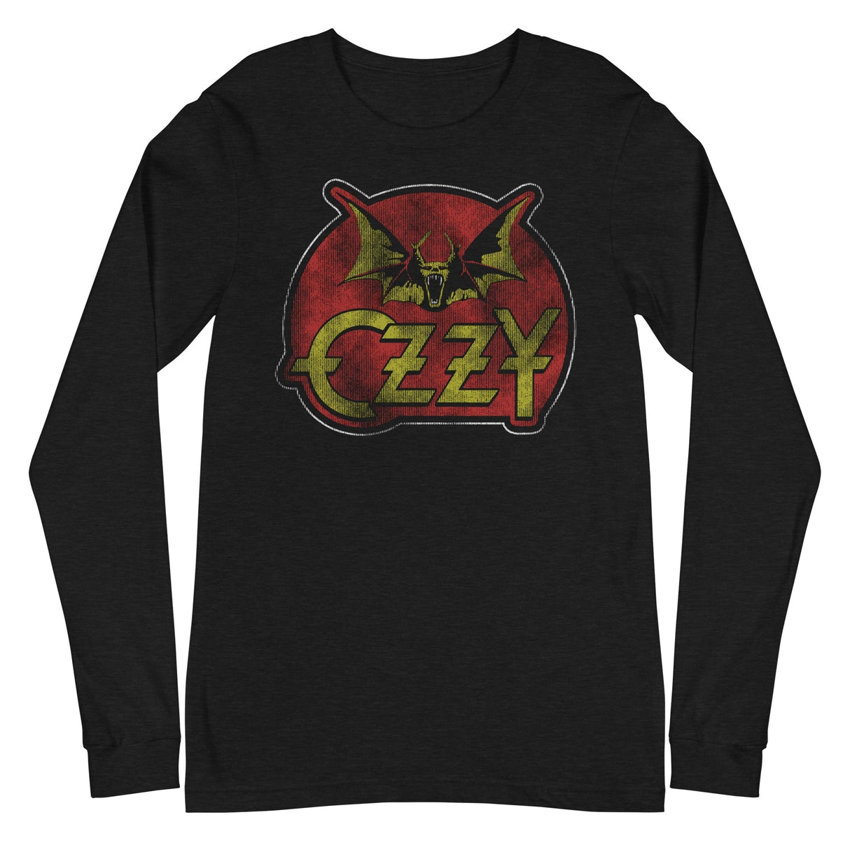 Ozzy Osbourne - Flaming Bat Long Sleeve T-Shirt ()