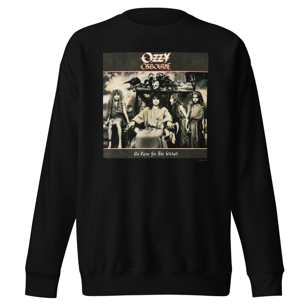 MERCHMOMENT Ozzy Osbourne - No Rest for the Wicked Sweatshirt [Apparel]