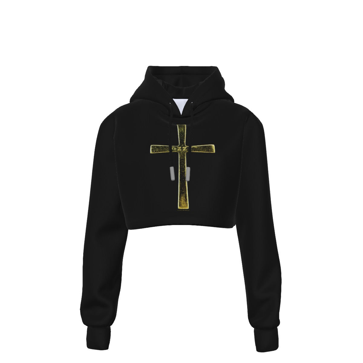 Ozzy Osbourne Pray for Ozzy Women's Cropped Hoodie ()