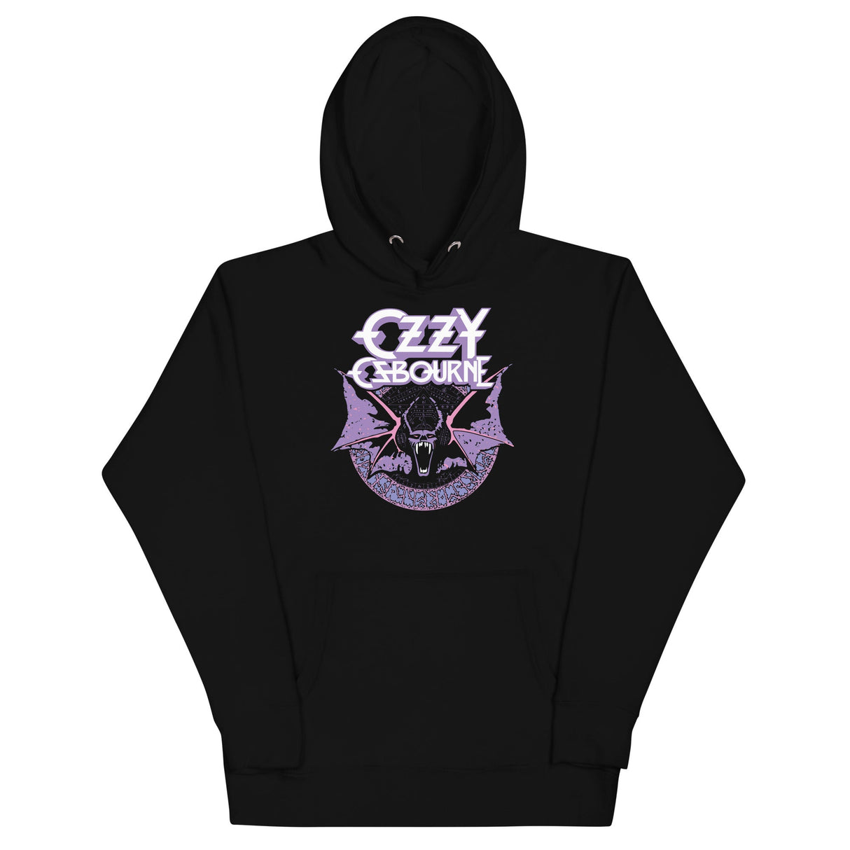 Ozzy Osbourne - Purple Bat Hoodie ()