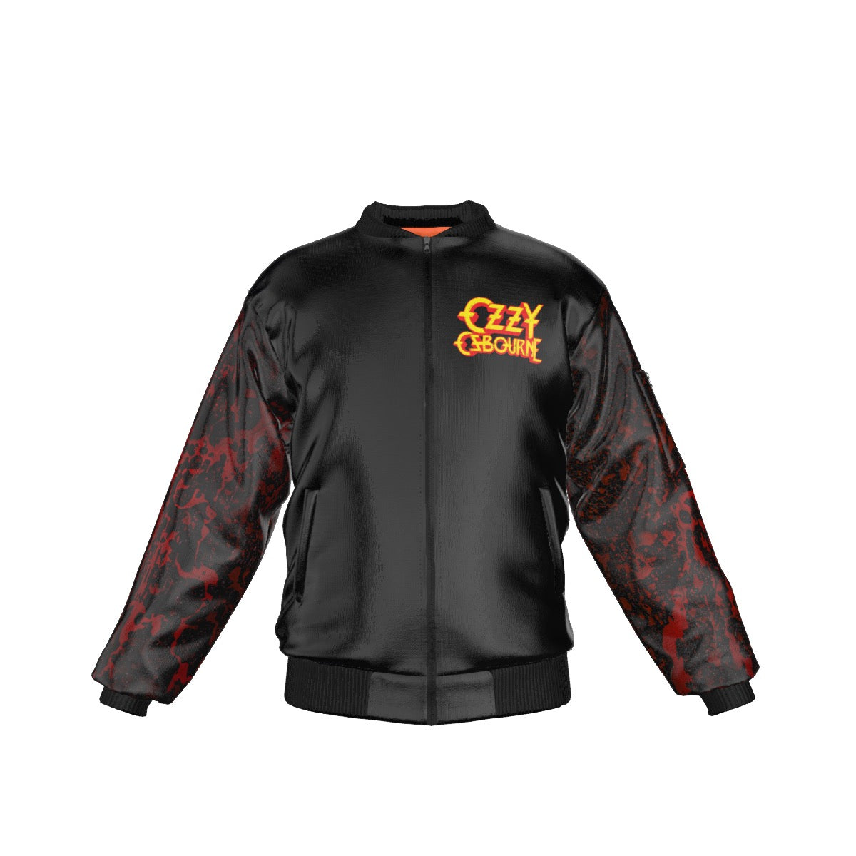 MERCHMOMENT Ozzy Osbourne Screaming Bomber Jacket [Jacket]