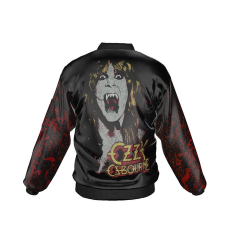 MERCHMOMENT Ozzy Osbourne Screaming Bomber Jacket [Jacket]