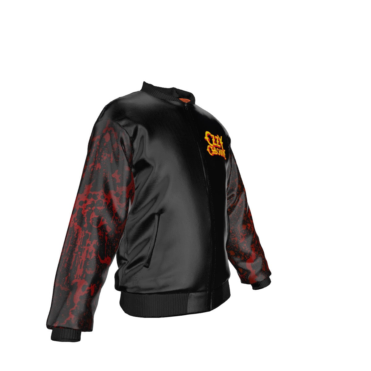 MERCHMOMENT Ozzy Osbourne Screaming Bomber Jacket [Jacket]