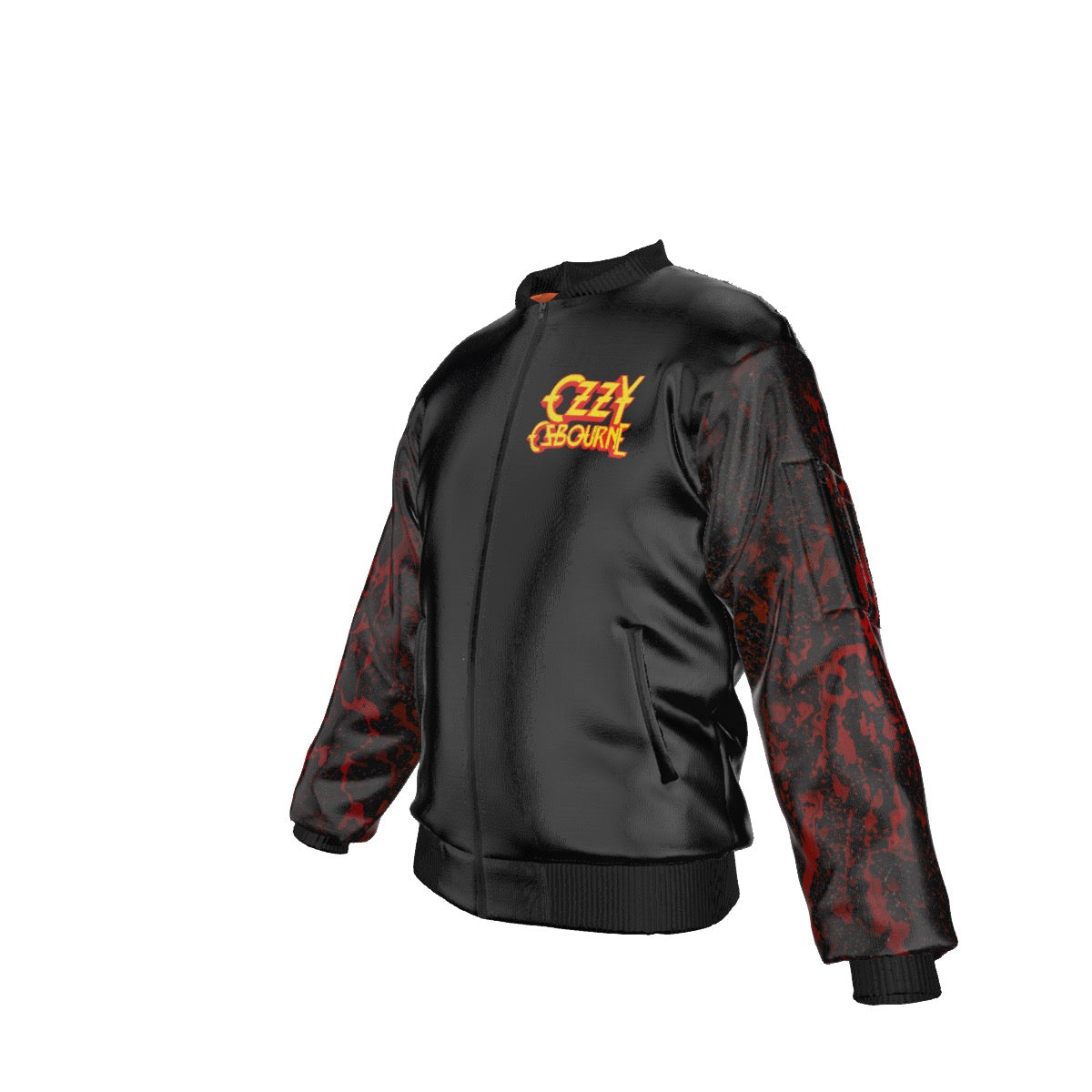 MERCHMOMENT Ozzy Osbourne Screaming Bomber Jacket [Jacket]