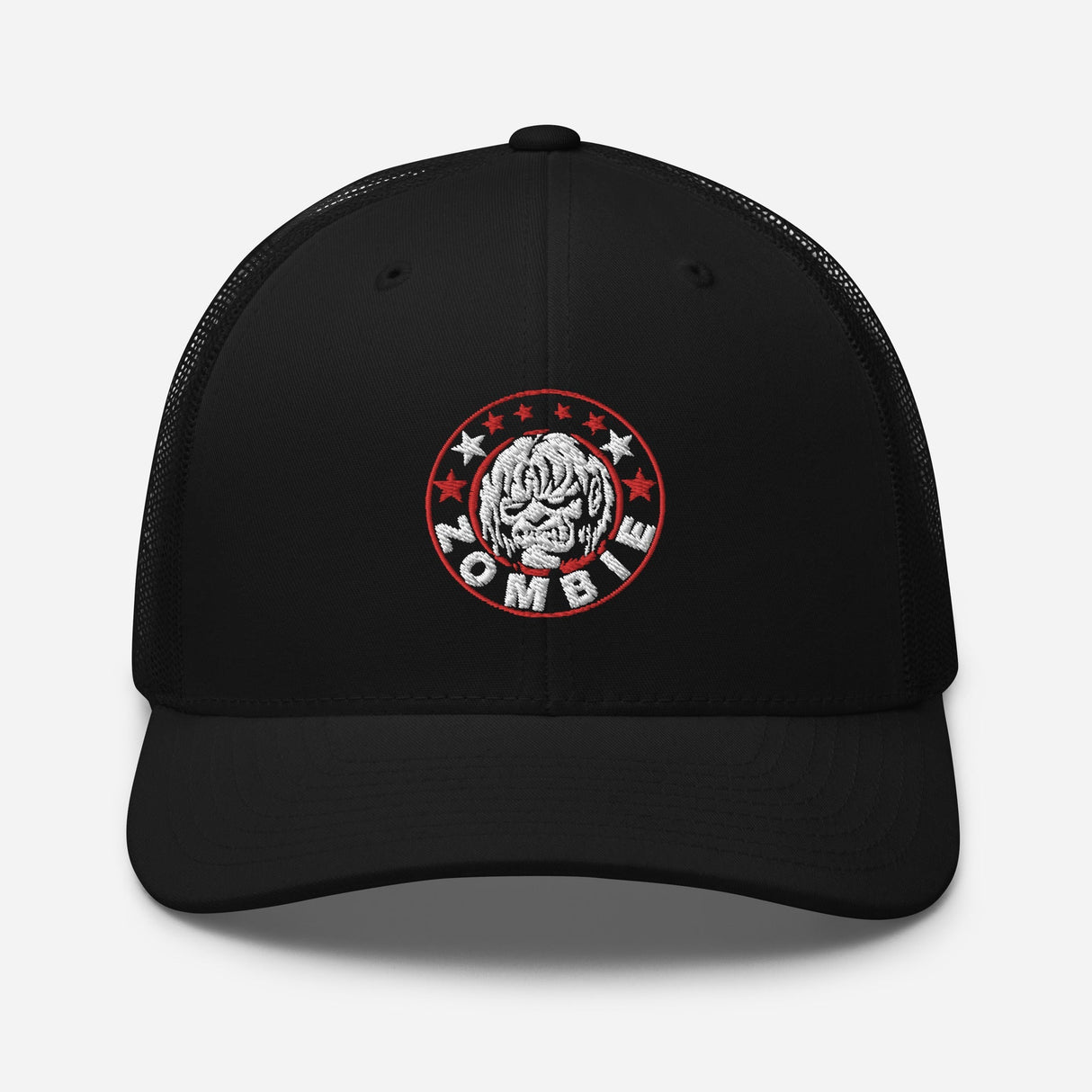 MERCHMOMENT Rob Zombie Circle Logo Embroidered Trucker Hat [Apparel]