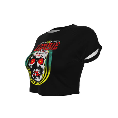 MERCHMOMENT Rob Zombie Clown Skull Women's Crop Top [Apparel]