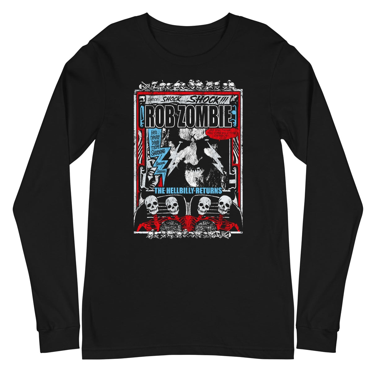 Rob Zombie - Comic Book Long Sleeve T-Shirt ()