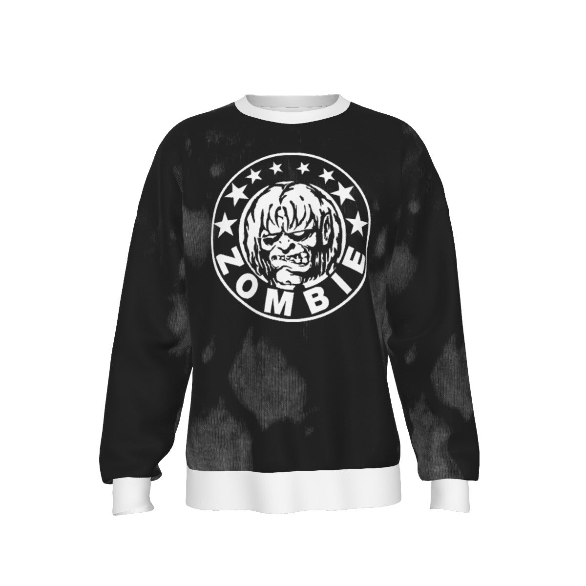 MERCHMOMENT Rob Zombie Dead Eyes All Over Print Sweatshirt [Apparel]