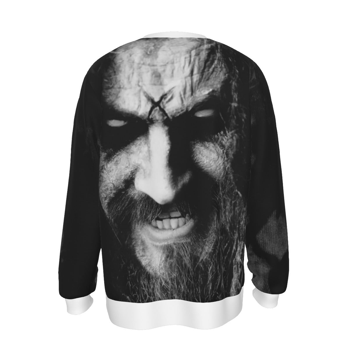 MERCHMOMENT Rob Zombie Dead Eyes All Over Print Sweatshirt [Apparel]