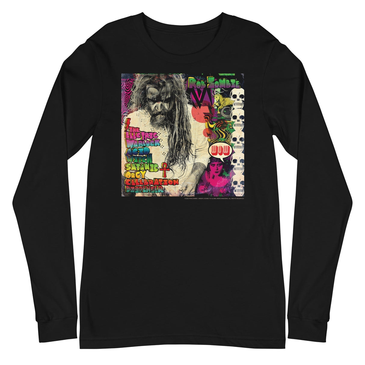 Rob Zombie - Electric Acid Long Sleeve T-Shirt ()