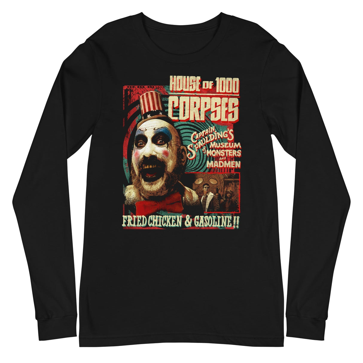 Rob Zombie - Fried Chicken and Gasoline Long Sleeve T-Shirt ()