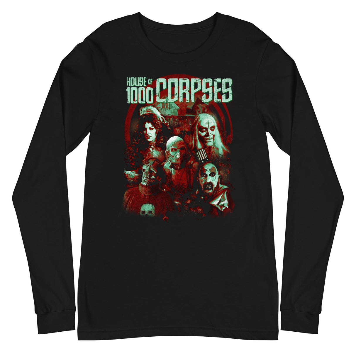 Rob Zombie - Green Corpses Long Sleeve T-Shirt ()